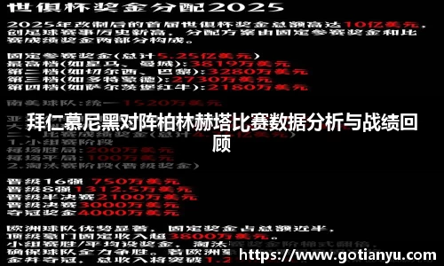 拜仁慕尼黑对阵柏林赫塔比赛数据分析与战绩回顾